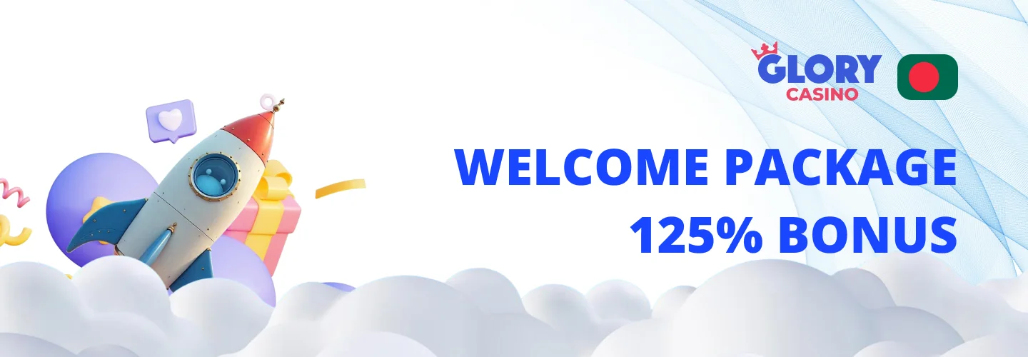Glory Casino Bangladesh: Welcome Package with a 125% Bonus
